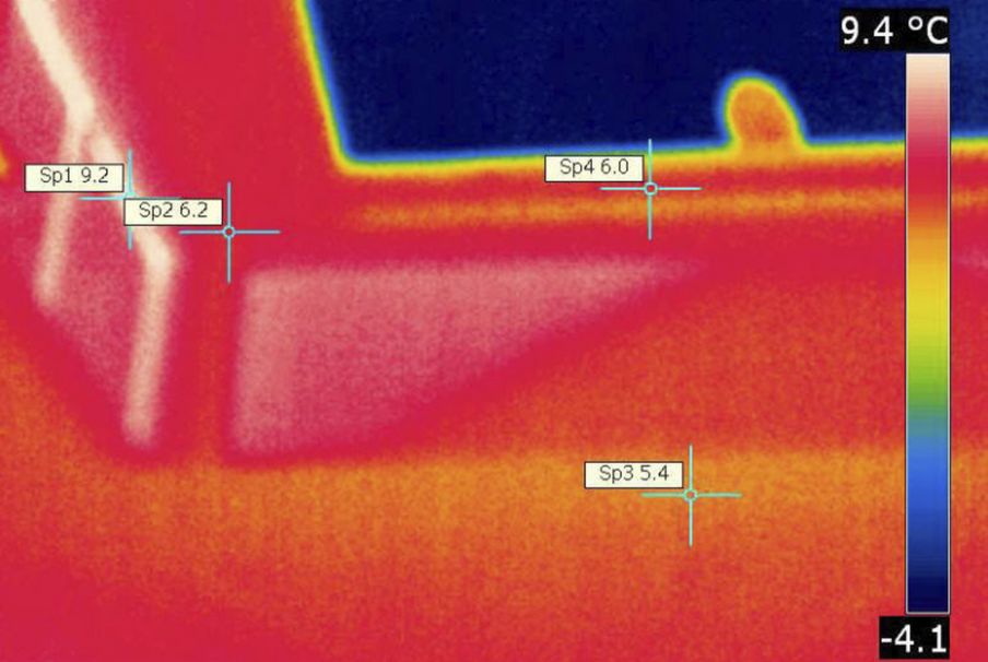 Thermographie Ausschnitt